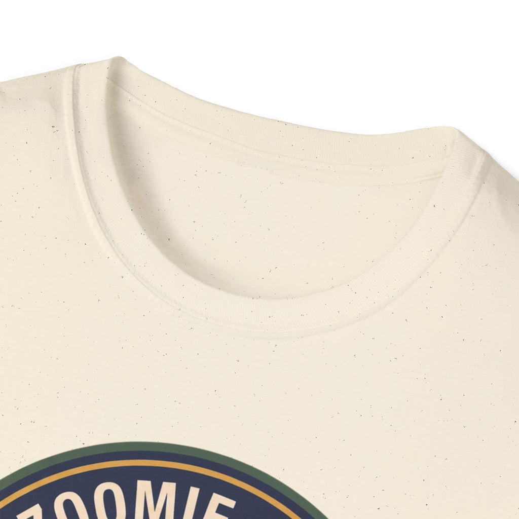 The Zoomie Society Dog T-Shirt — Retro Running Dog Graphic Tee