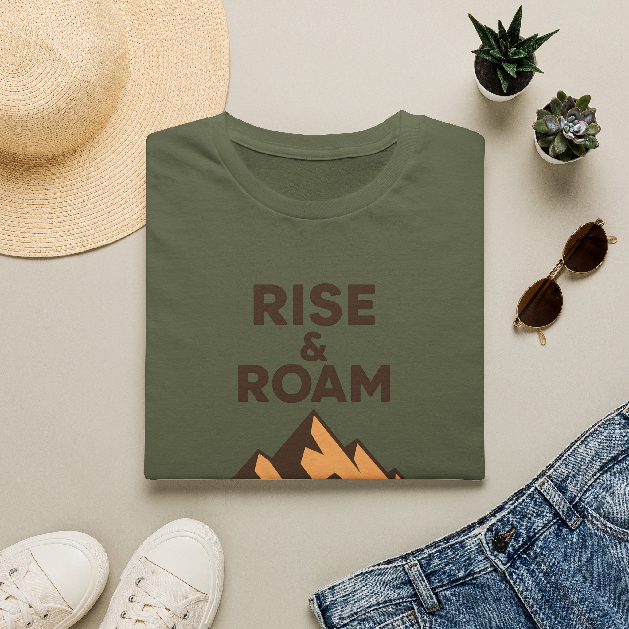 Rise and Roam Mountains T-Shirt