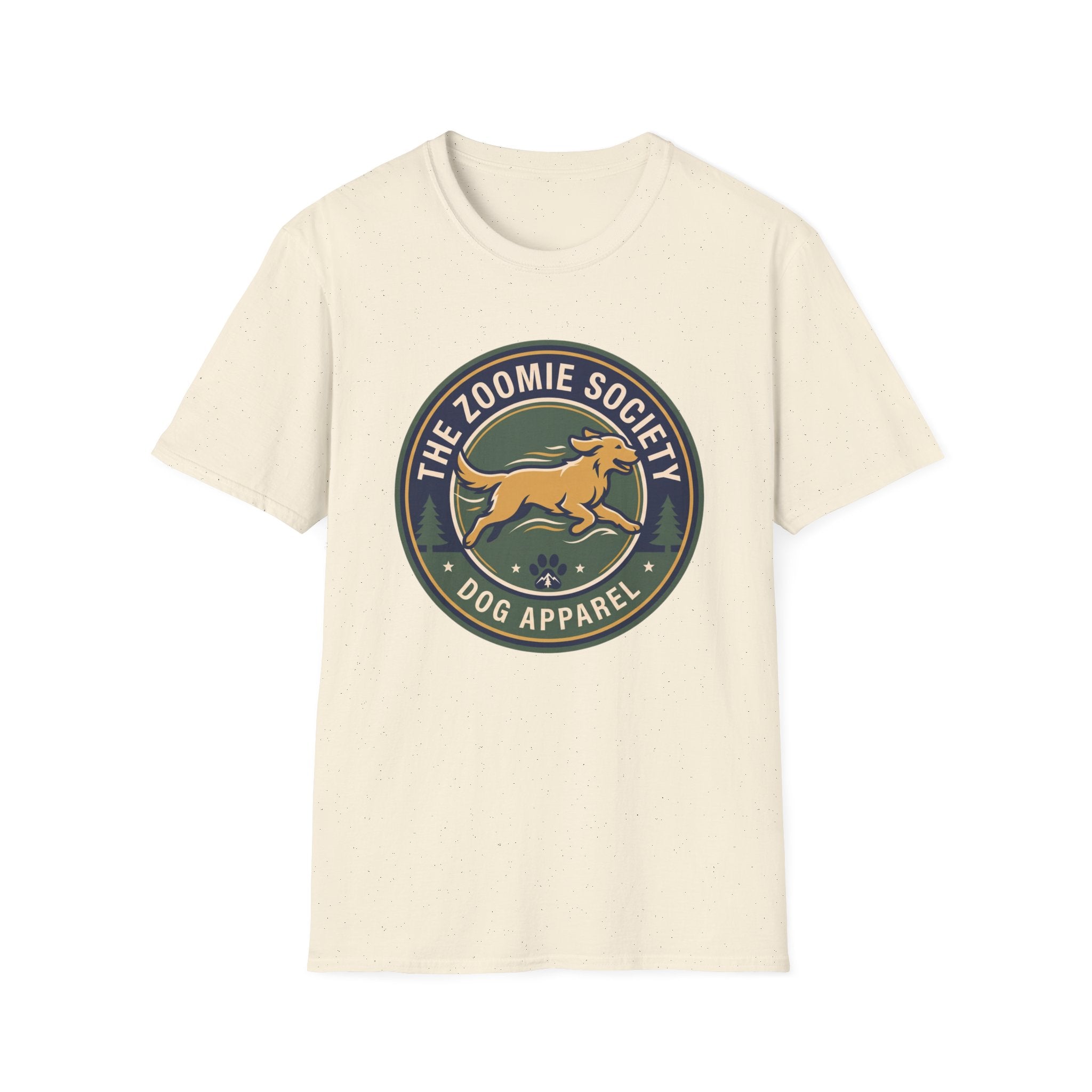 The Zoomie Society Dog T-Shirt — Retro Running Dog Graphic Tee
