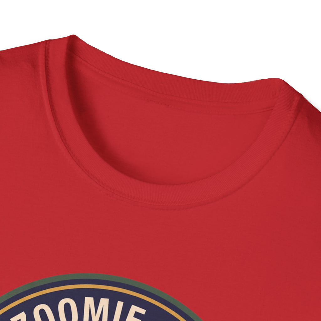 The Zoomie Society Dog T-Shirt — Retro Running Dog Graphic Tee